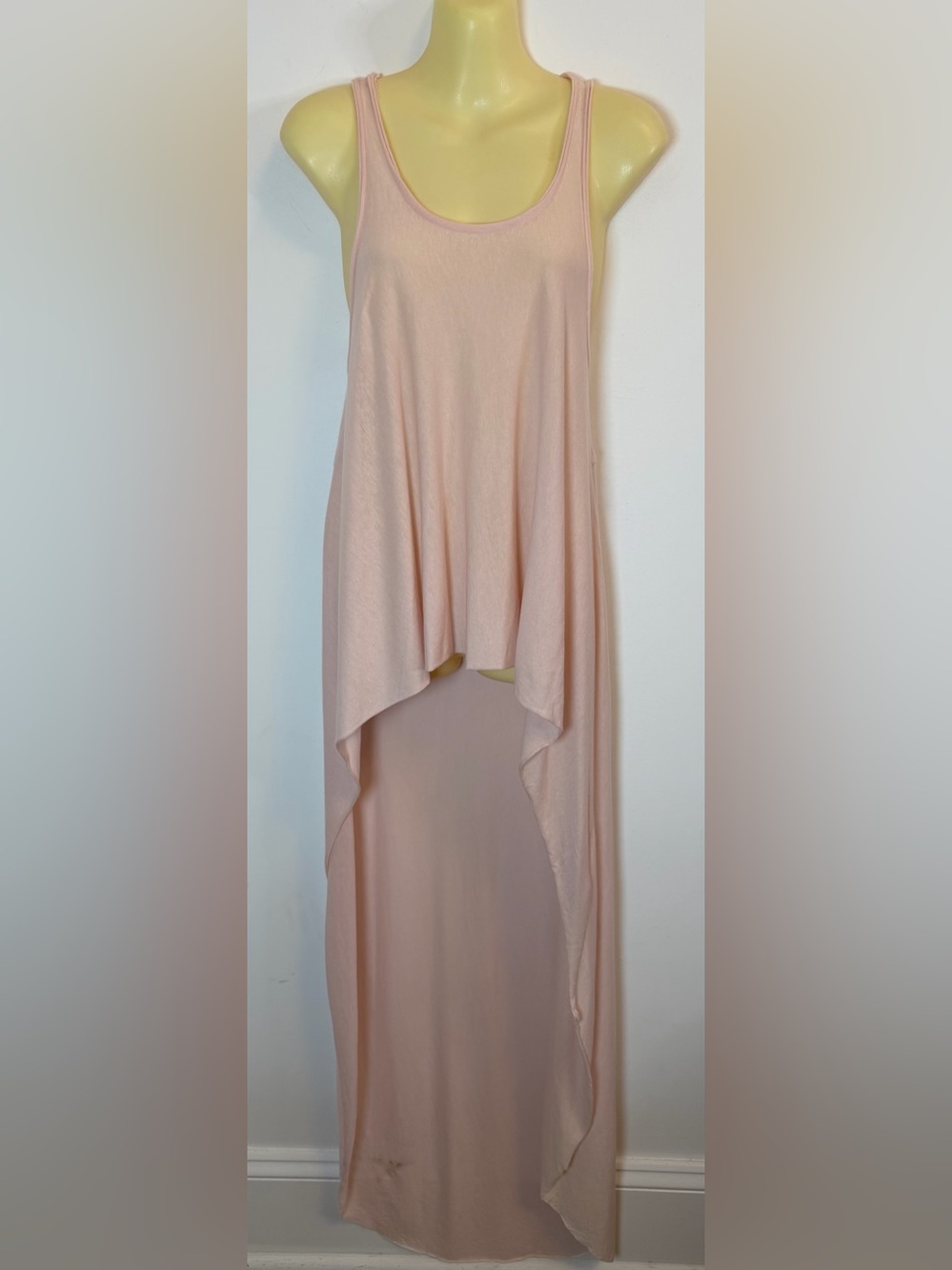 Express High Low Maxi Tank - Light Pink
